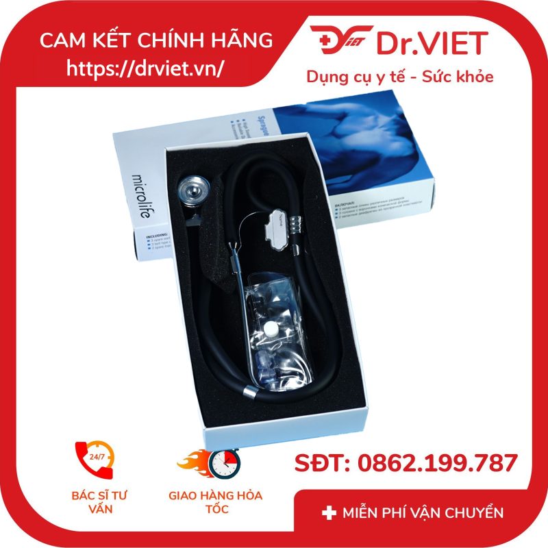 Ống nghe y tế 2 dây Microlife ST-77 12 Ống nghe y tế 2 dây Microlife ST-77