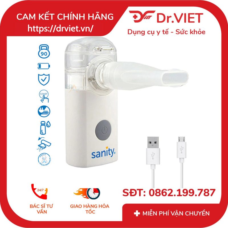 Máy xông khí dung siêu âm Sanity AP 2717 Pro 10 Máy xông khí dung siêu âm Sanity AP 2717 Pro