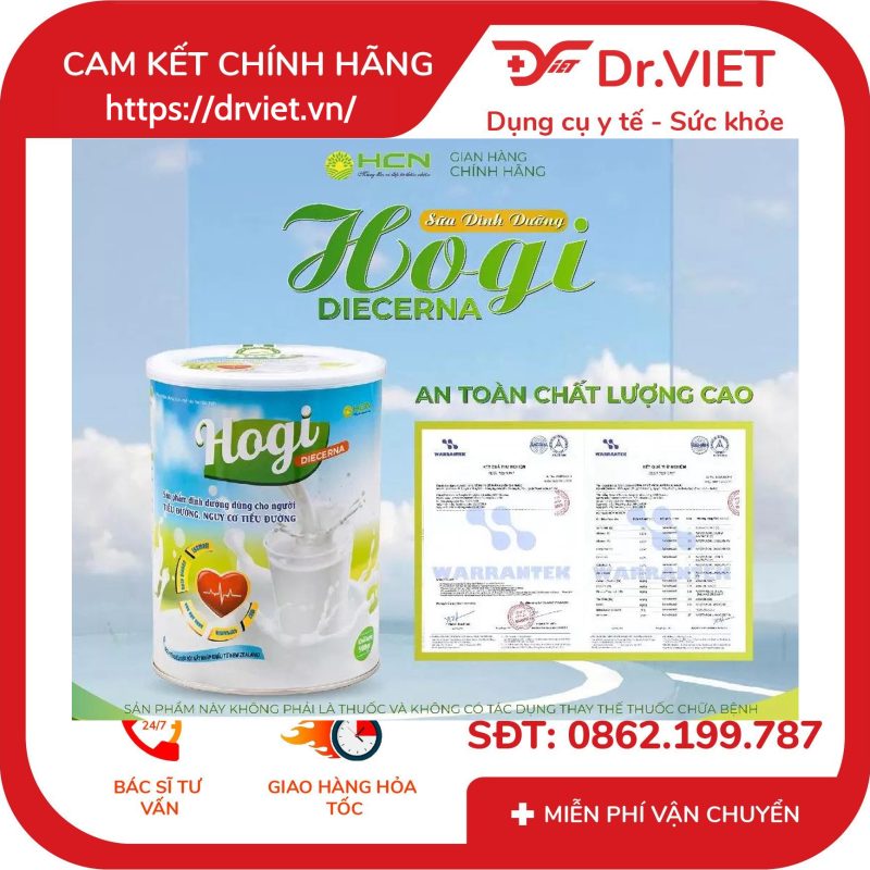 Sữa non Hogi Diecerna 400gr dành cho người tiểu đường