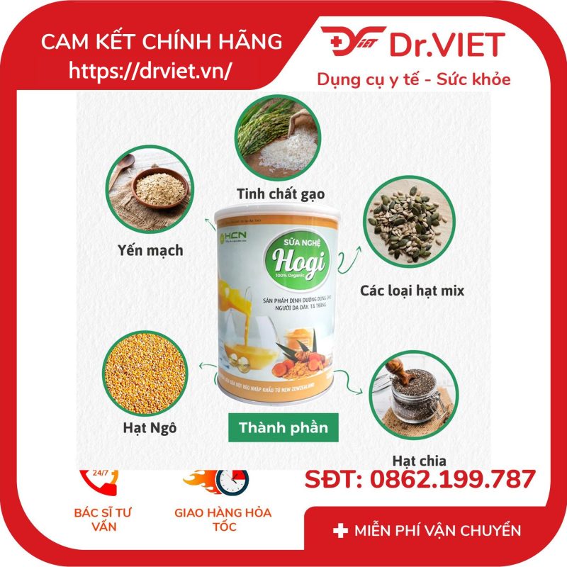 Sữa nghệ Hogi 400gr 11 Sữa nghệ Hogi 400gr
