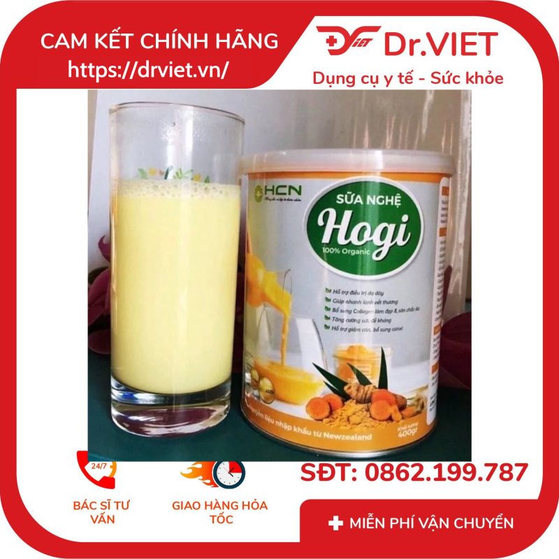 Sữa nghệ Hogi 400gr 12 Sữa nghệ Hogi 400gr