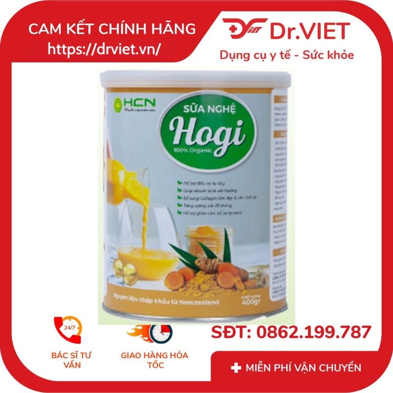 Sữa nghệ Hogi 400gr 10 Sữa nghệ Hogi 400gr