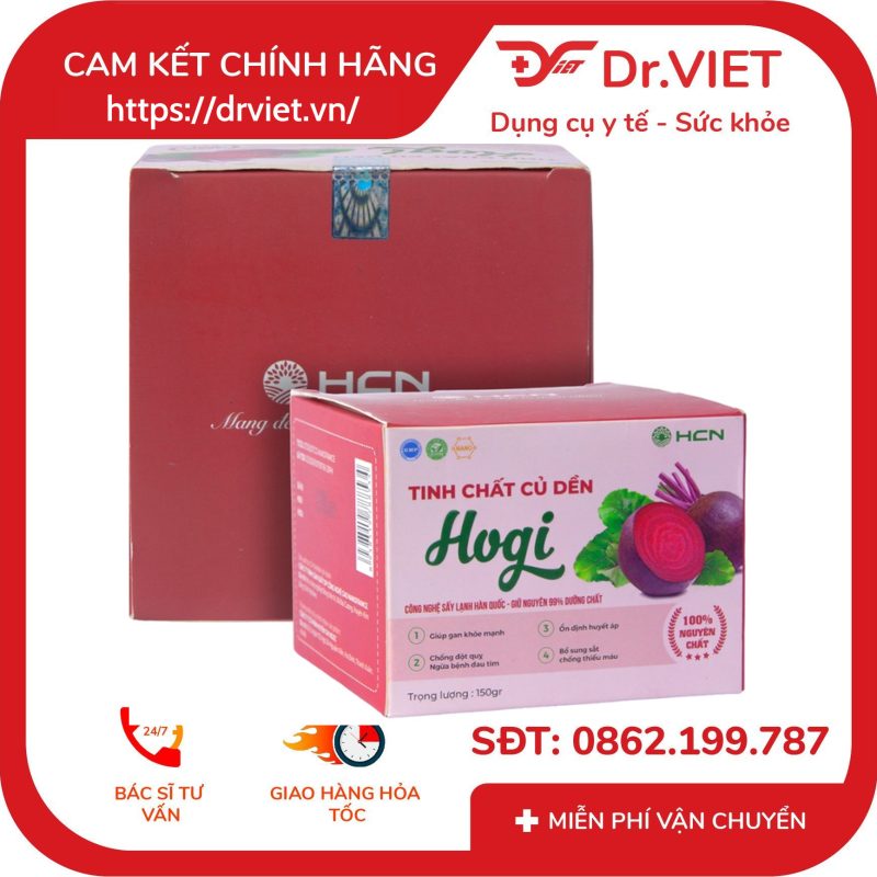 Tinh chất củ dền Hogi Hộp 150gr 12 Tinh chất củ dền Hogi Hộp 150gr