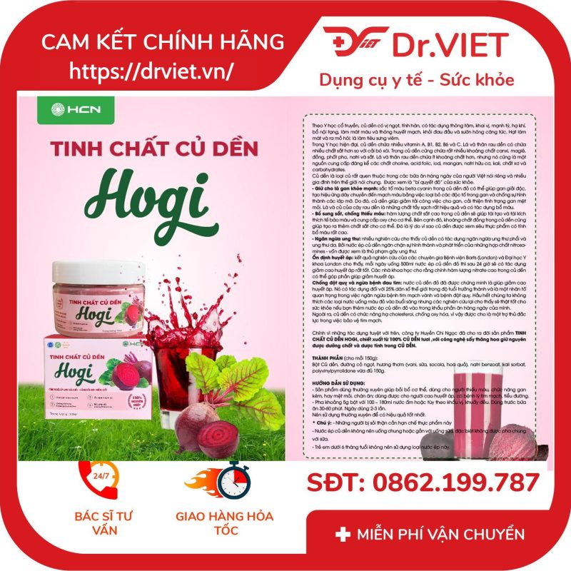 Tinh chất củ dền Hogi Hộp 150gr 13 Tinh chất củ dền Hogi Hộp 150gr