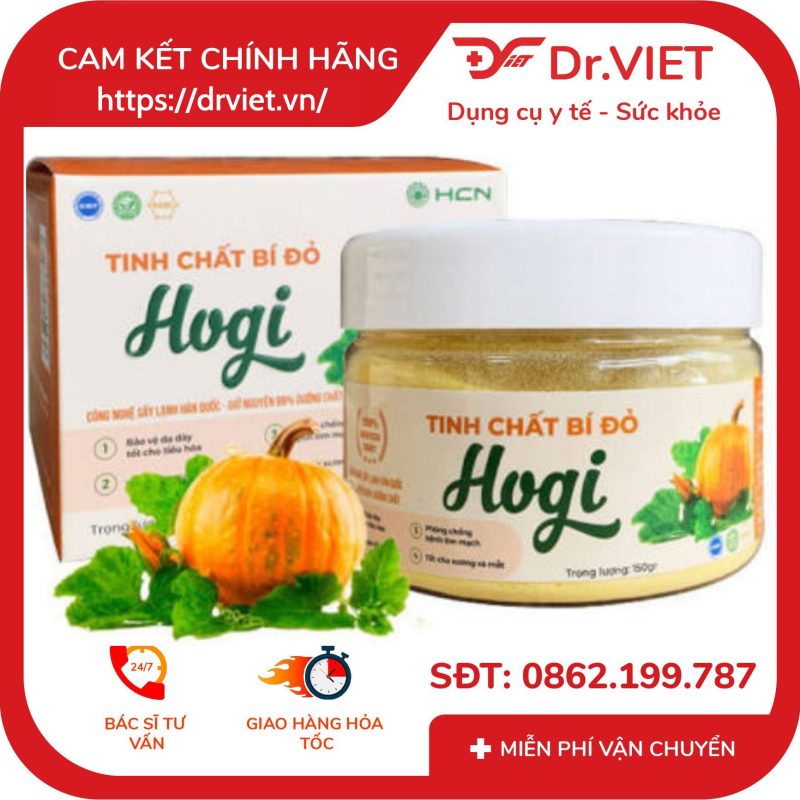 Tinh chất bí đỏ HoGi nguyên chất 150gr 9 Tinh chất bí đỏ HoGi nguyên chất 150gr