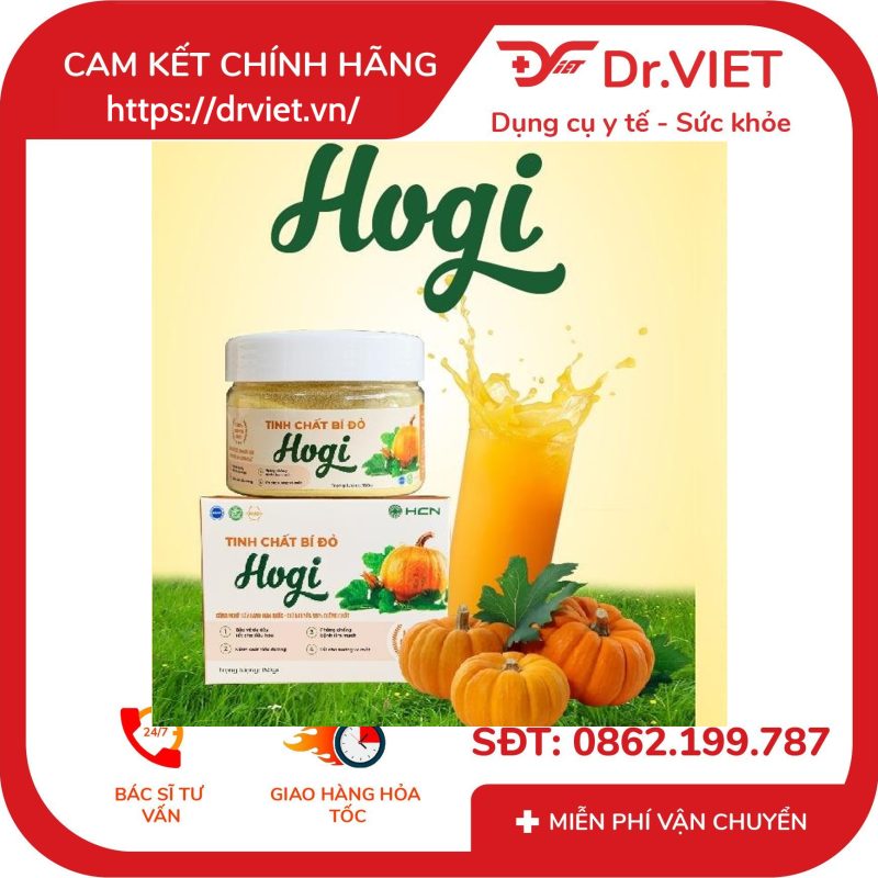 Tinh chất bí đỏ HoGi nguyên chất 150gr 10 Tinh chất bí đỏ HoGi nguyên chất 150gr