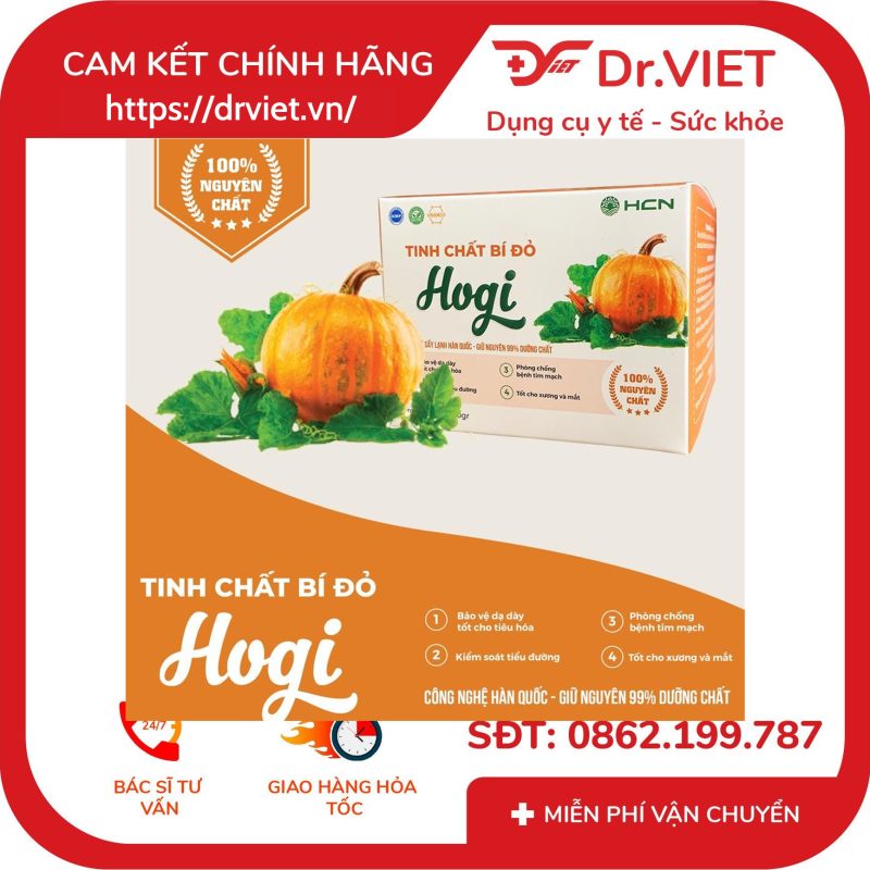 Tinh chất bí đỏ HoGi nguyên chất 150gr 11 Tinh chất bí đỏ HoGi nguyên chất 150gr