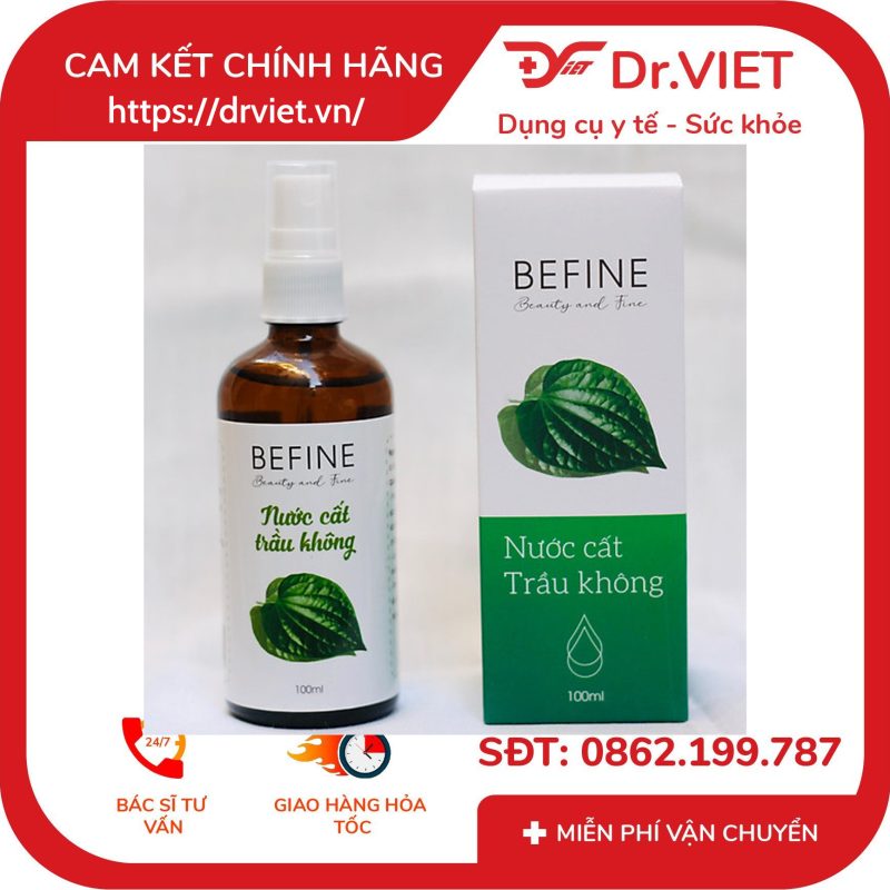 Nước cất trầu không Befine-Toner trầu không Befine 10 Nước cất trầu không Befine-Toner trầu không Befine