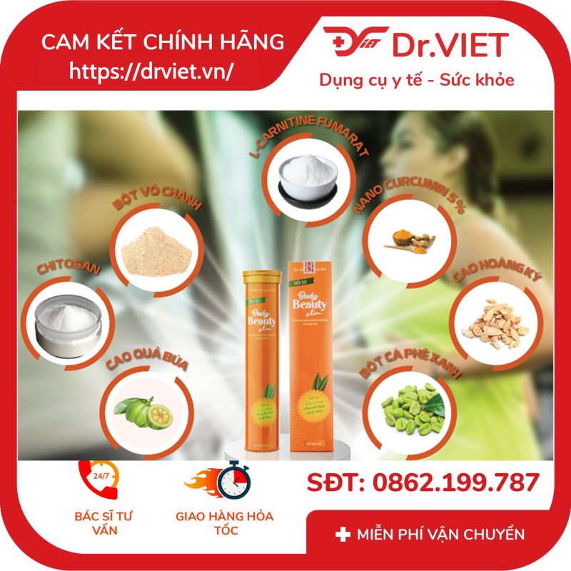 Viên sủi giảm cân Body Beauty Slim