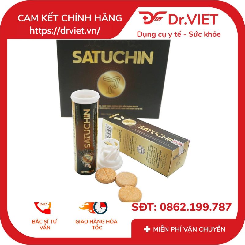 Viên sủi Satuchin giải pháp cho bệnh trĩ