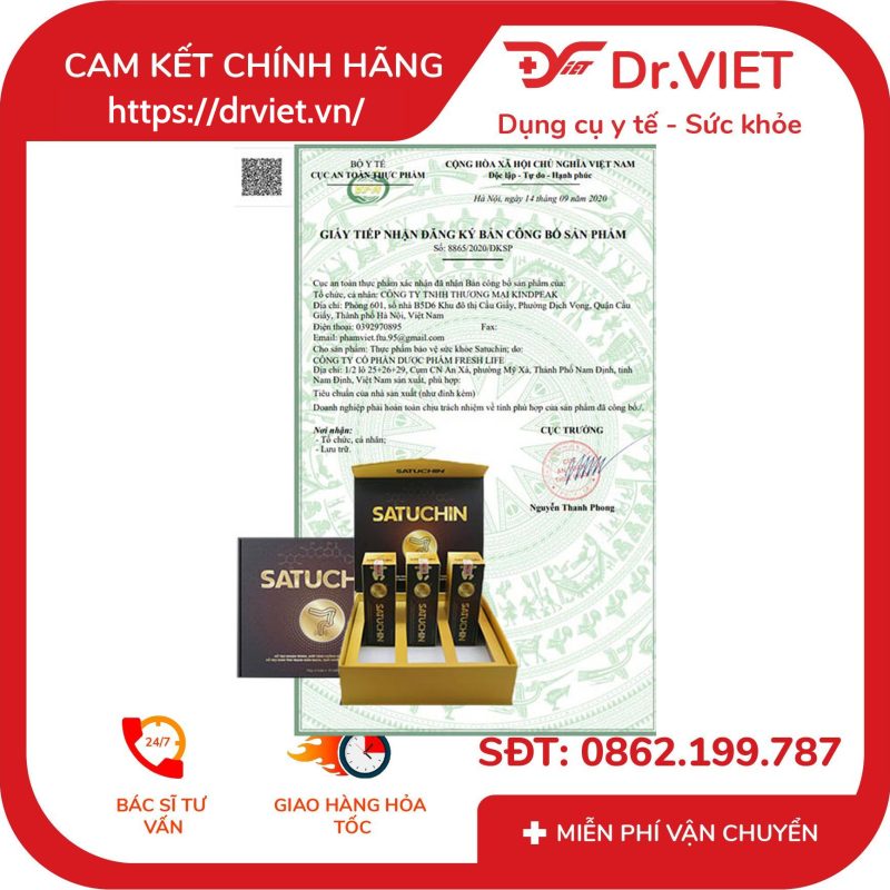 Viên sủi Satuchin giải pháp cho bệnh trĩ