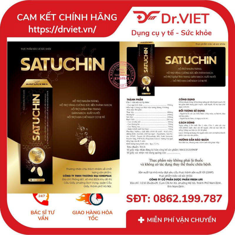 Alternative view of Viên sủi Satuchin giải pháp cho bệnh trĩ