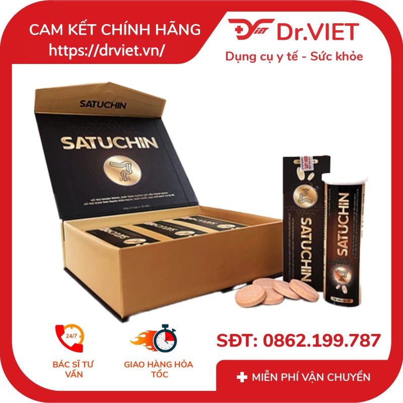 Viên sủi Satuchin giải pháp cho bệnh trĩ