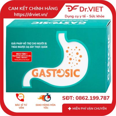 Viên uống Gastosic hỗ trợ tiêu hóa hộp 3 vỉ 17 Viên uống Gastosic hỗ trợ tiêu hóa hộp 3 vỉ