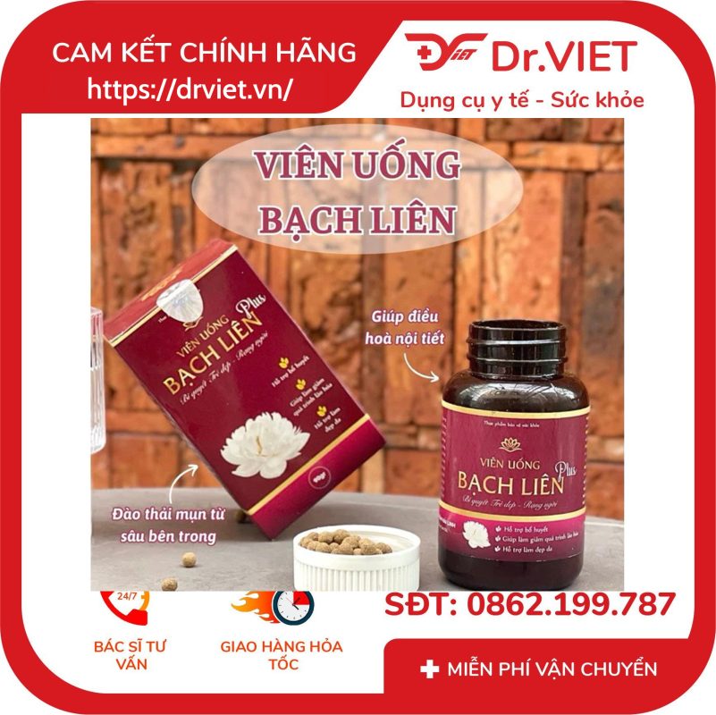 Viên uống Bạch Liên Plus 13 Viên uống Bạch Liên Plus