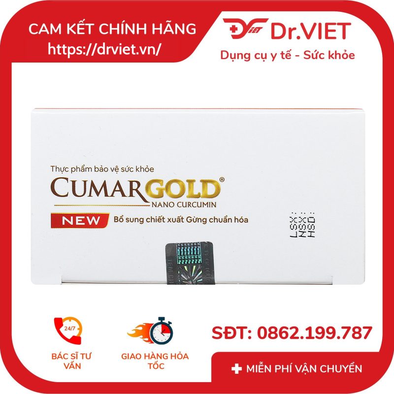 Viên uống CumarGold New hỗ trợ giảm viêm loét dạ dày 11 Viên uống CumarGold New hỗ trợ giảm viêm loét dạ dày