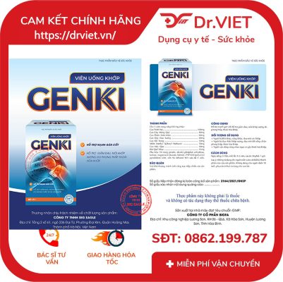 Viên uống khớp Genki hỗ trợ gân cốt