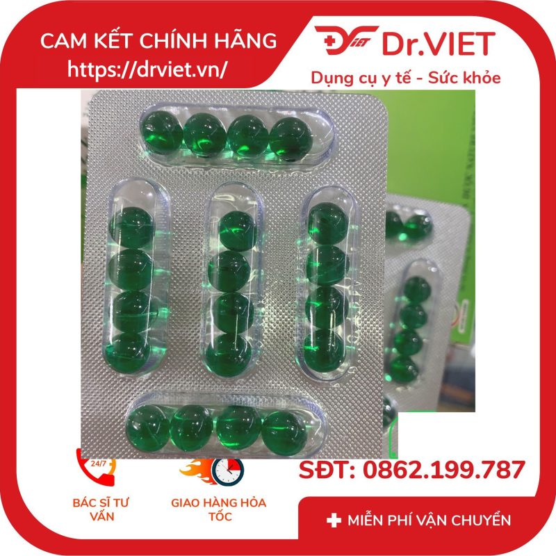 Viên xông Hương Tràm Vim Báo Gấm trị cảm 14 Viên xông Hương Tràm Vim Báo Gấm trị cảm