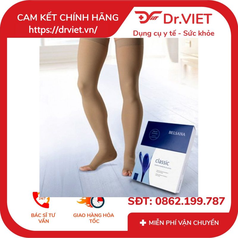 Vớ Đùi Y Khoa Belsana Classic AG