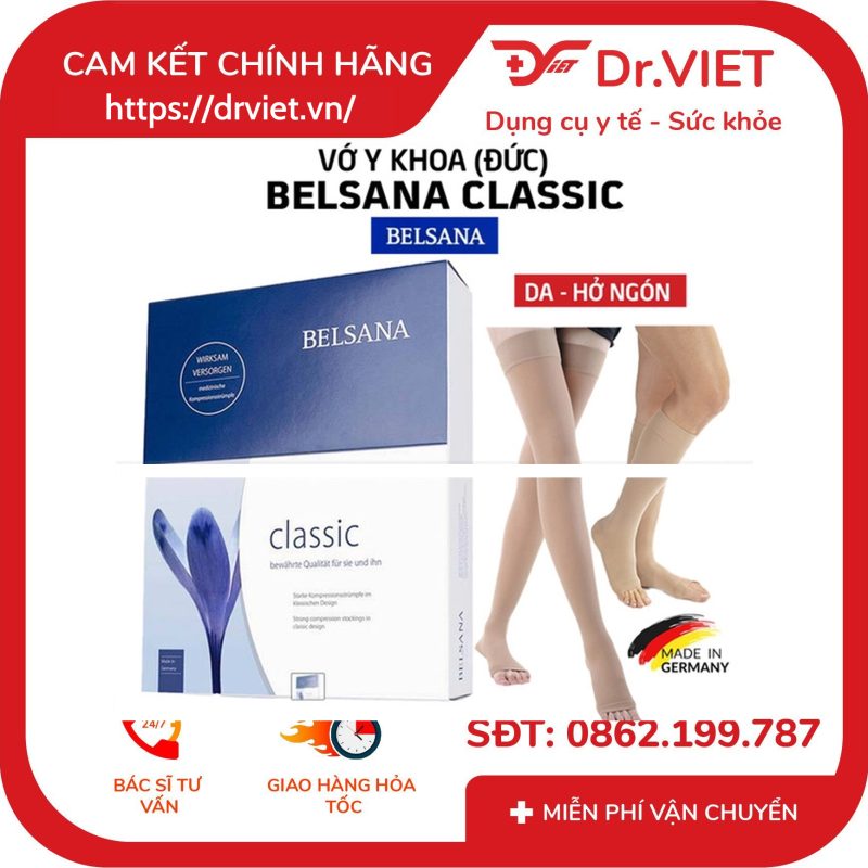 Vớ Đùi Y Khoa Belsana Classic AG