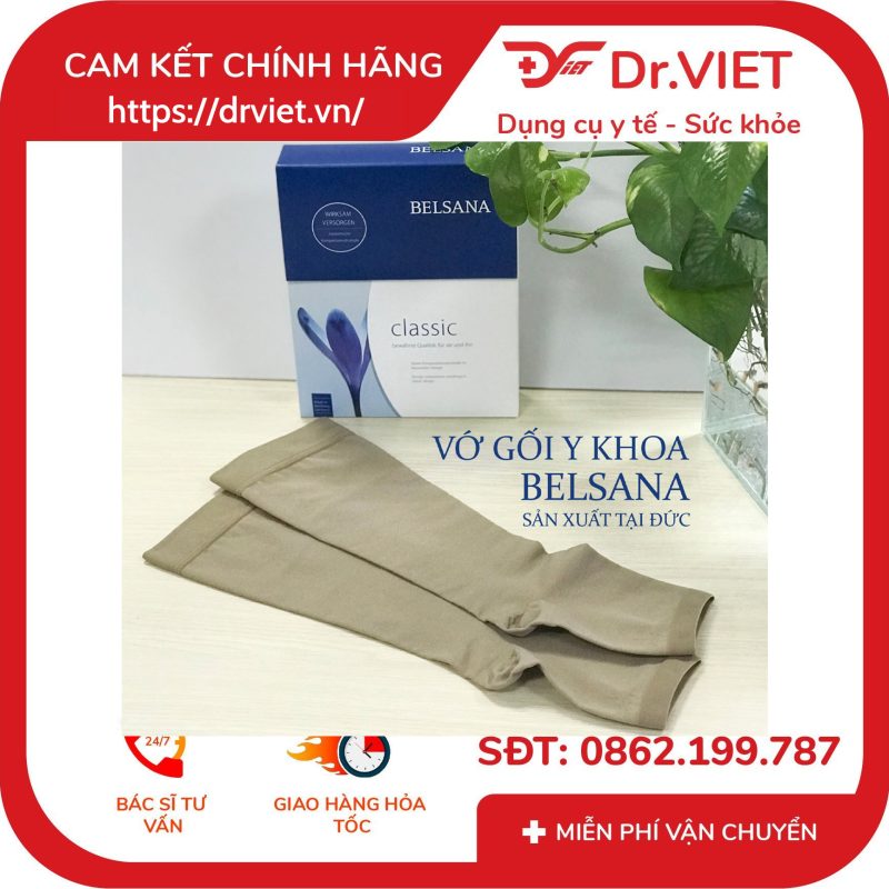 Vớ gối y khoa Belsana Classic AD