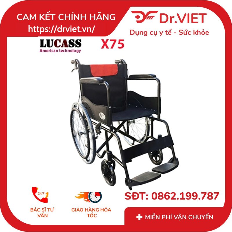 Xe Lăn Tay Lucass X-75 13 Xe Lăn Tay Lucass X-75
