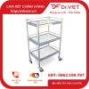 Xe Đẩy Inox 3 Tầng 30*40 DCG-43 2 Xe Đẩy Inox 3 Tầng 30*40 DCG-43