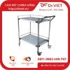 Xe đẩy dụng cụ inox DCG-38 50*80 2 Xe đẩy dụng cụ inox DCG-38 50*80