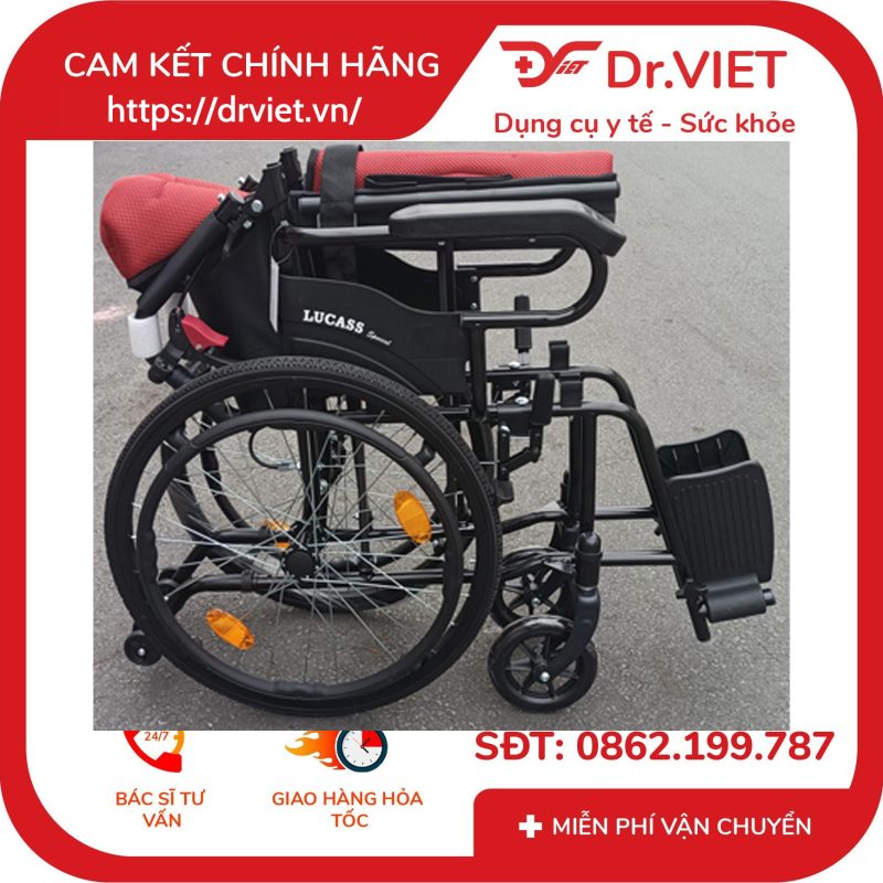 Xe lăn Lucass X-600 15 Xe lăn Lucass X-600