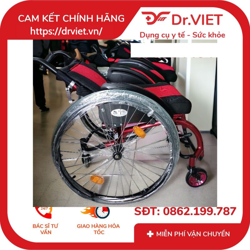 Xe lăn thể thao Lucass X-300L 13 Xe lăn thể thao Lucass X-300L