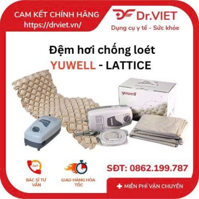 Đệm Hơi Chống Loét Yuwell Lattice – Giải Pháp Tối Ưu Cho Người Nằm Lâu