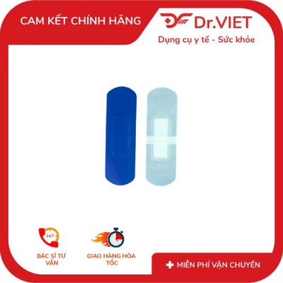 Băng keo cá nhân kim loại TigerPlast Blue