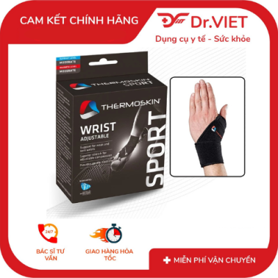 Băng nẹp cổ tay 2 bên Thermoskin Sport (Wrist Adjustable) – Giải Pháp Bảo Vệ Cổ Tay Hiệu Quả Khi Vận Động