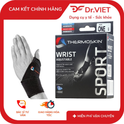 Băng nẹp cổ tay 2 bên Thermoskin Sport (Wrist Adjustable) – Giải Pháp Bảo Vệ Cổ Tay Hiệu Quả Khi Vận Động 2 Băng nẹp cổ tay 2 bên