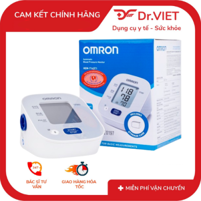 Máy đo huyết áp Omron HEM-8712 là lựa chọn thông minh cho mọi gia đình. Với thiết kế đơn giản, độ chính xác cao, bảo hành lâu dài và giá thành hợp lý, đây thực sự là “người bạn đồng hành” trong việc chăm sóc sức khỏe tim mạch tại nhà.