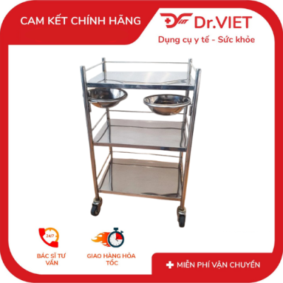 Xe đẩy 3 tầng DrViet