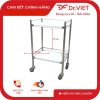 Xe Đẩy Inox DrViet – 2 Tầng 35×50 (Không Hộc) 1 Xe đẩy DrViet – 2 tầng 35×50 (Không hộc)