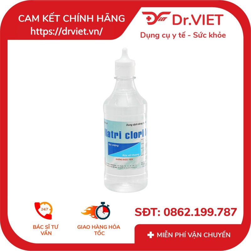 Dung dịch Natri Clorid Pharmedic 0.9% 500ml