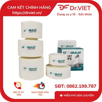 Băng Vải Thể Thao Sport Tape STARBALM 22 Băng Vải Thể Thao Sport Tape STARBALM