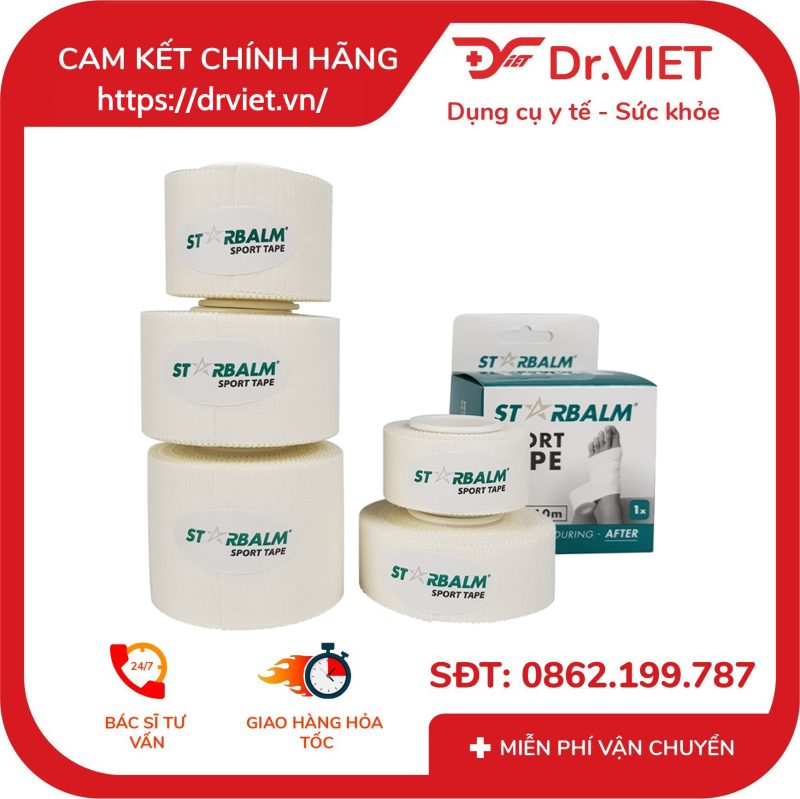 Băng Vải Thể Thao Sport Tape STARBALM