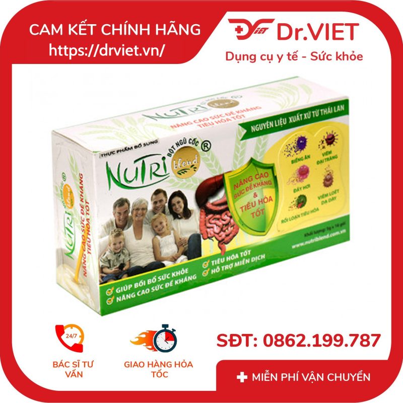 Alternative view of Bột ngũ cốc Nutri Blend hỗ trợ tiêu hoá