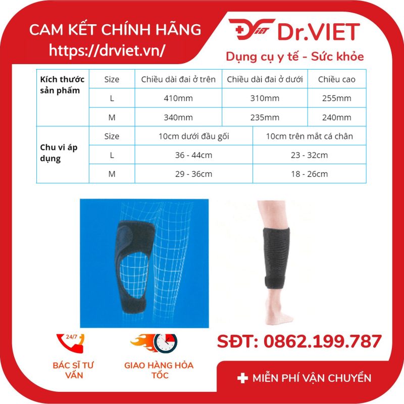 Đai Bắp Chân Bonbone Calf Supporter 19 Đai Bắp Chân Bonbone Calf Supporter