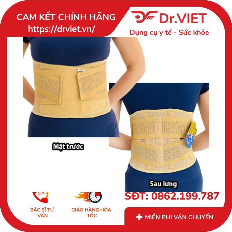 Đai hỗ trợ cột sống Nano Flextra Special NF-8580 11 Đai hỗ trợ cột sống Nano Flextra Special NF-8580