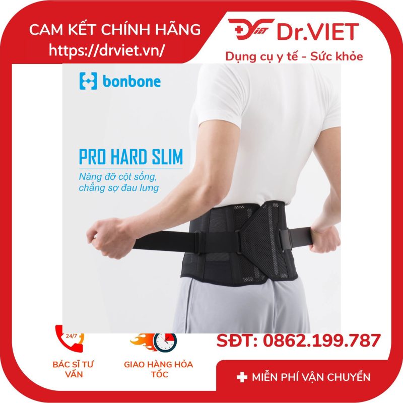 Alternative view of Đai hỗ trợ cột sống Bonbone Pro Hard Slim
