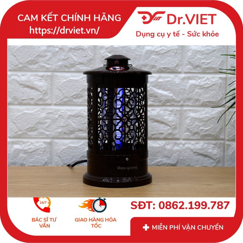 Đèn bắt muỗi Điện Quang ĐQ EML03 BR
