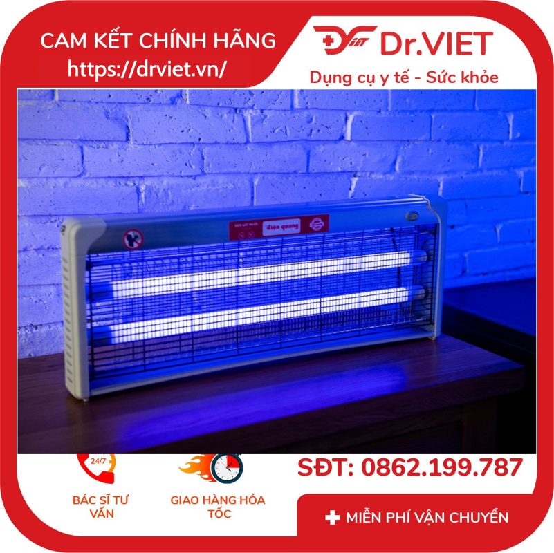 Đèn bắt muỗi Điện Quang ĐQ EML04L 15 Đèn bắt muỗi Điện Quang ĐQ EML04L