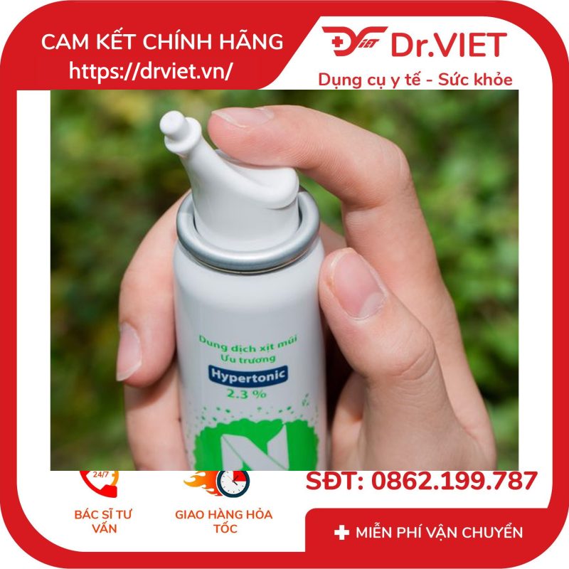 Dung dịch xịt mũi ưu trương Nebusal Spray 2,3% 13 Dung dịch xịt mũi ưu trương Nebusal Spray 2,3%