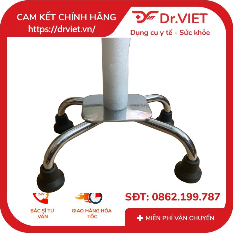Gậy 4 Chân Cán Cong Lucass B934 10 Gậy 4 Chân Cán Cong Lucass B934