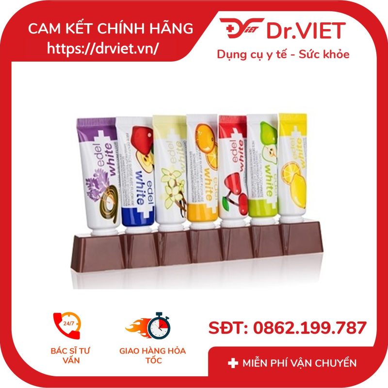 Kem Đánh Răng Trẻ Em Edel+White 7 Früchtli Edelwhite 10 Kem Đánh Răng Trẻ Em Edel+White 7 Früchtli Edelwhite
