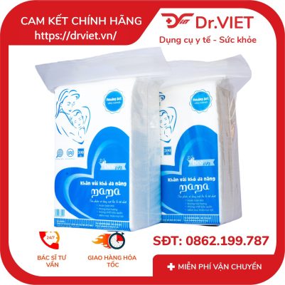 Khăn vải khô đa năng Mama 17 Khăn vải khô đa năng Mama